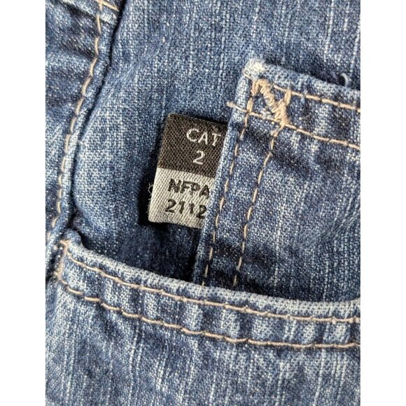 Carhartt Men's FR Jeans 36x36 Cat2 Medium Wash Denim Flame Resistant Work Wear - Picture 6 of 6